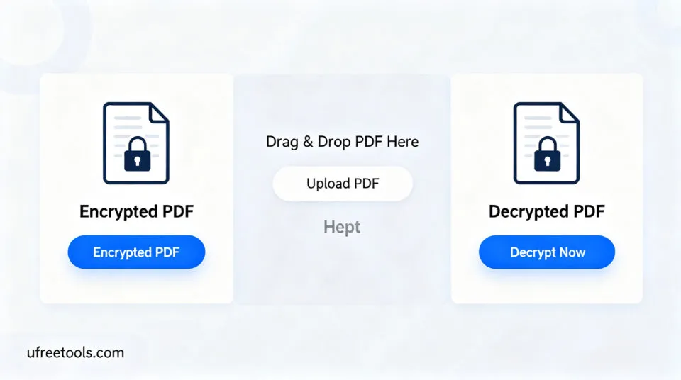 在线PDF解密工具产品页图片